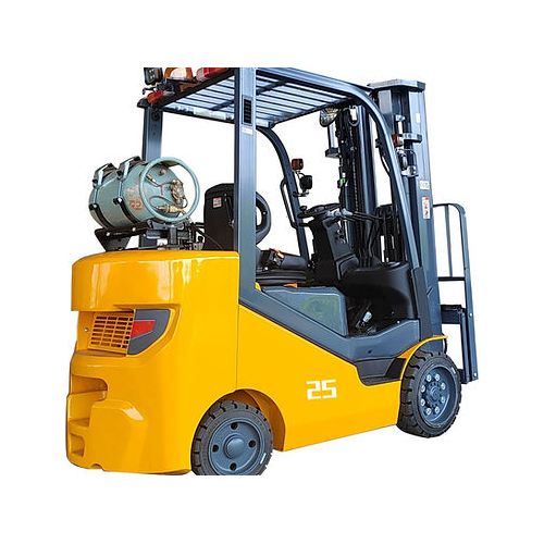 EKKO EK25SLP Durable Forklift with Pattern Cushion (LPG) - 5000 lbs Capacity, Perfect for Smooth Indoor Material Handling & Warehouse Tasks