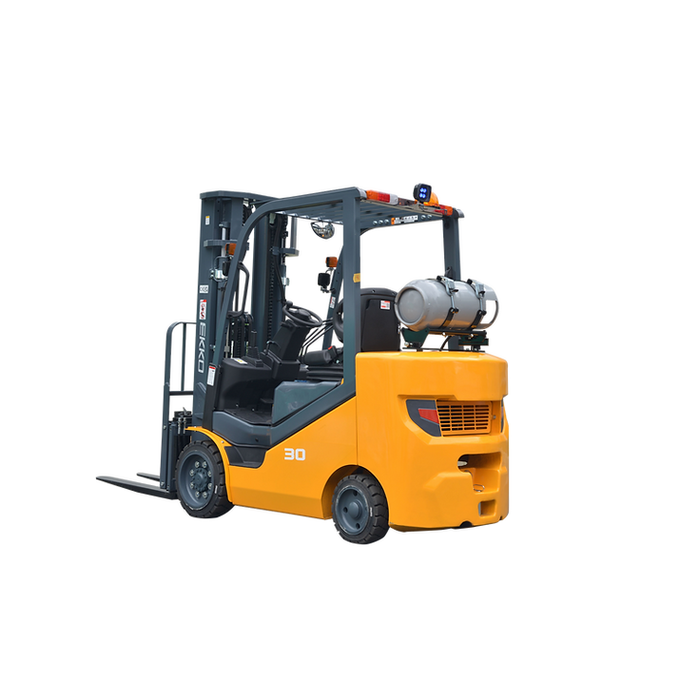 EKKO EK30SLP High-Capacity Forklift with Pattern Cushion (LPG) - 6000 lbs Load Capacity, Ideal for Efficient Indoor & Warehouse Material Handling