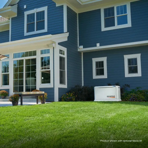 Generac Guardian Air-Cooled Standby Generator 26kW, 120/240V, 1-Phase, w/ATS, NG/LP, WiFi Enabled