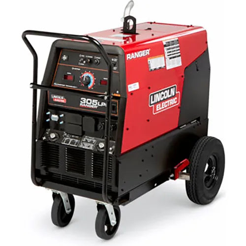 Lincoln Electric Ranger 305 LPG Engine Driven Welder, Kohler, One-Pak, 300A, 60 Hz, Red