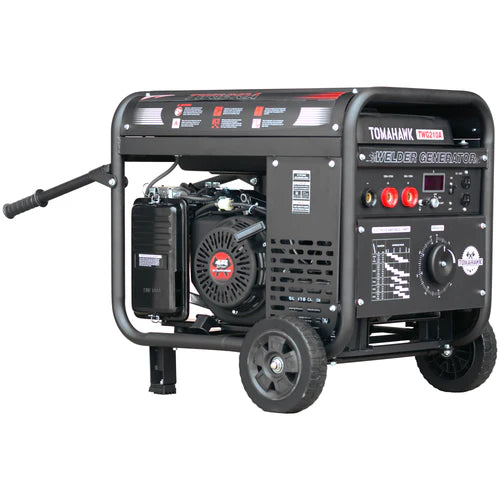 Tomahawk Power 210 Amp Engine Driven Welder Generator 2000 Watt 15 HP Gas Powered