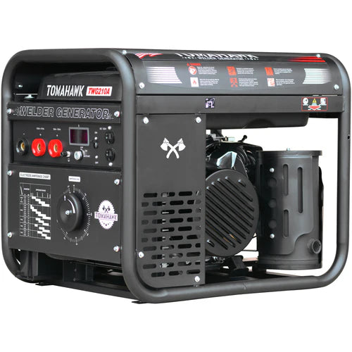 Tomahawk Power 210 Amp Engine Driven Welder Generator 2000 Watt 15 HP Gas Powered