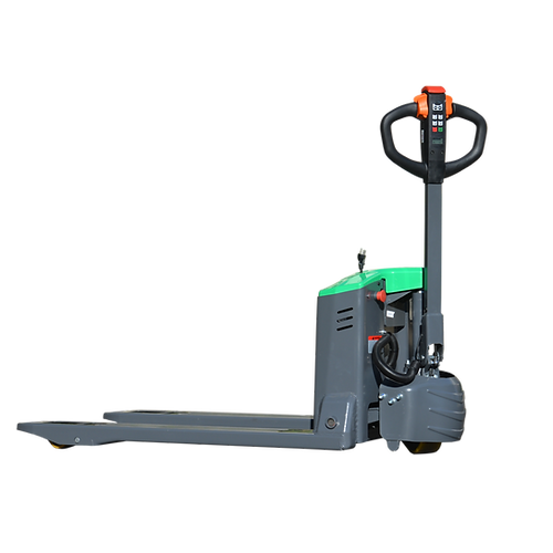 EP15JLI Full Electric Pallet Jack - 3300 lb Capacity with PinPad, Efficient Material Handling Solution