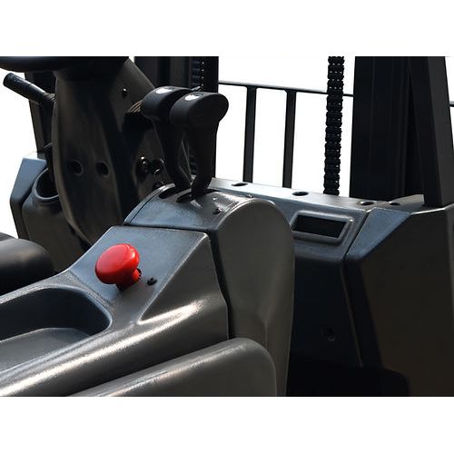 EKKO EK15A 3 Wheel Electric Forklift for Material Handling, 3300 lb Cap., 177" Lift Ht., Side Shift