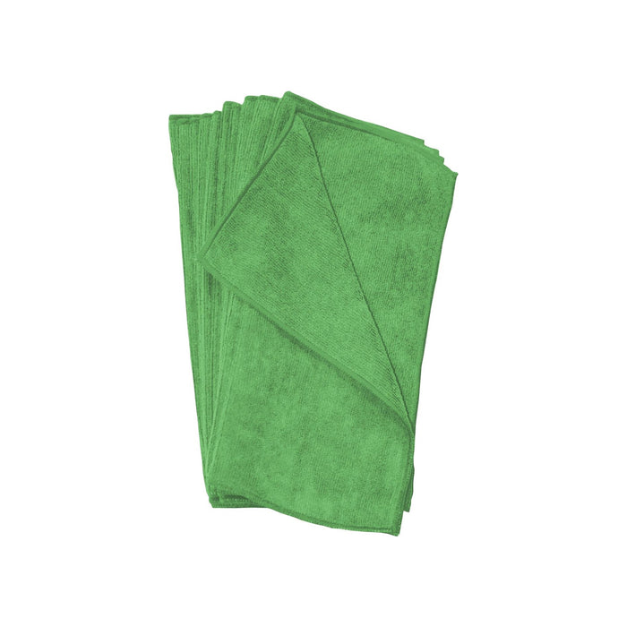16" x 16" Microfiber towels, Green