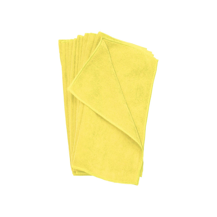 16" x 16", Microfiber towels, Yellow