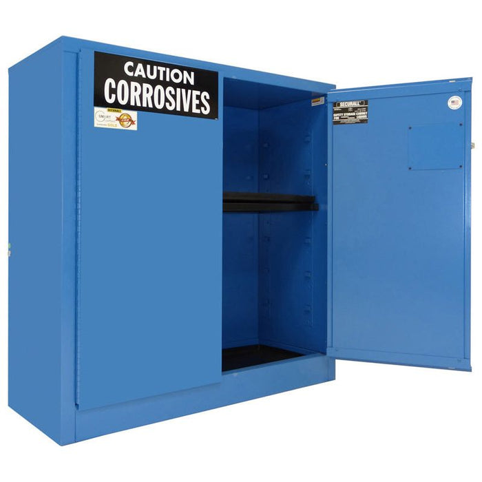 Securall 30 Gallon  Acid/Corrosive Storage Cabinet, 1 Shelves, 2 Door Manual