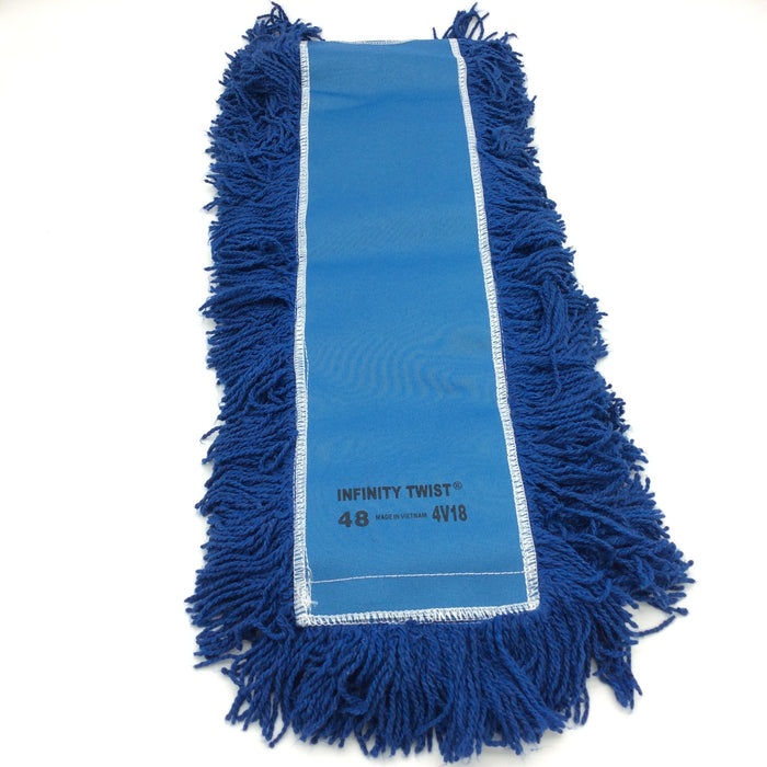 Dust Mop, 48" x 5", Blue