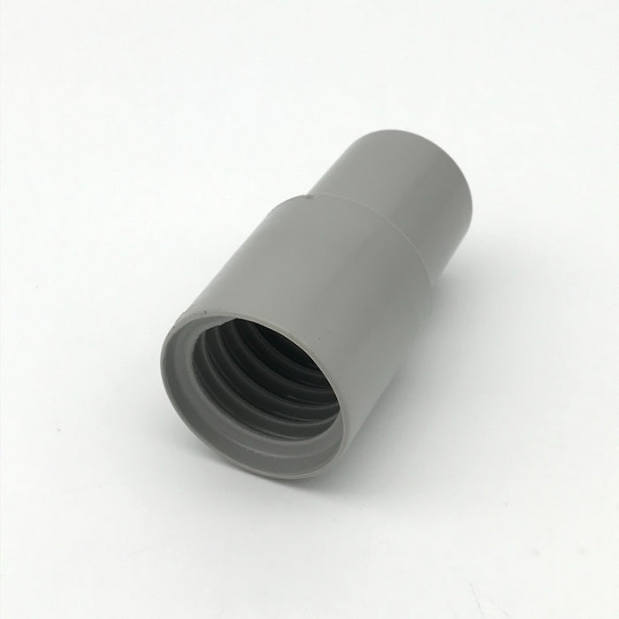 1-1/4" standard hose cuff, gray
