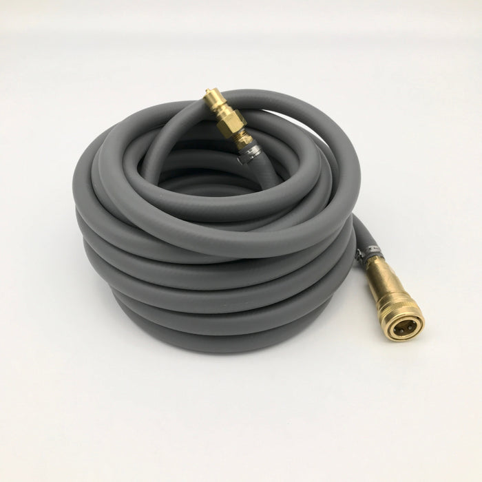 Solution hose, 25', 100 P.S.I. with male/female quick disconnect